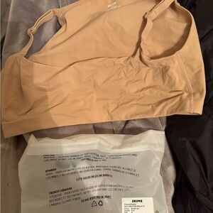 SKIMS Tan Bralette